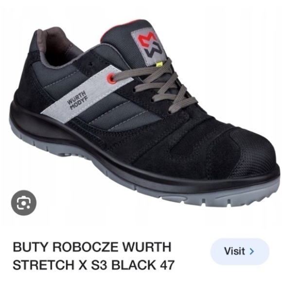 Wurth Modyf Workwear Shoes size 8.M Men NWT - Picture 5 of 10